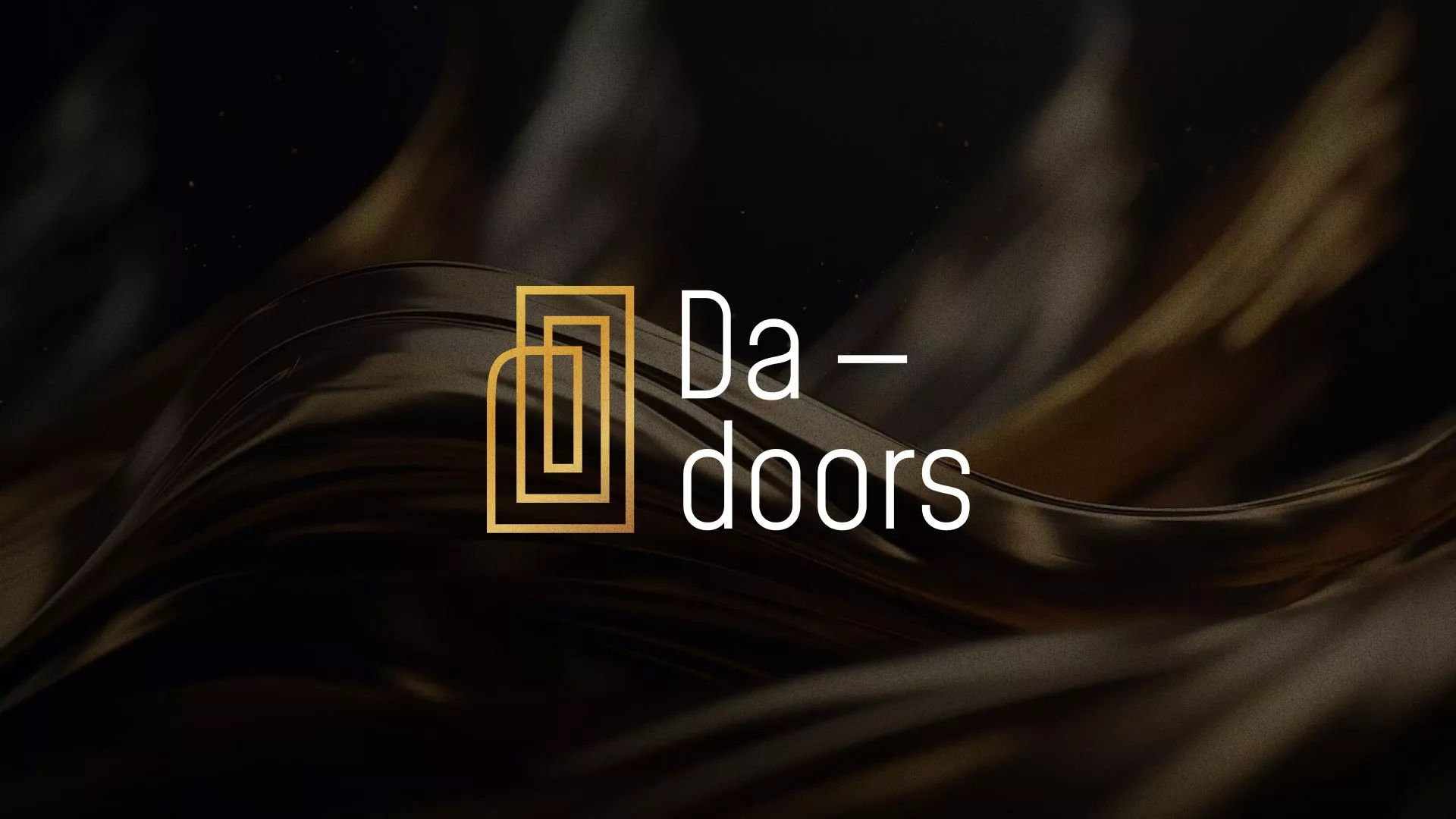 Разработка логотипа для компании «DA-DOORS» в Аркадаке